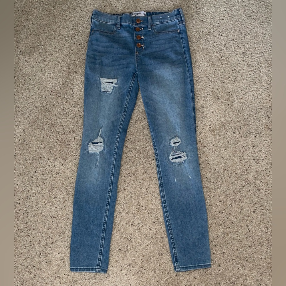 Abercrombie Kids 11/12 High Rise Jean Legging